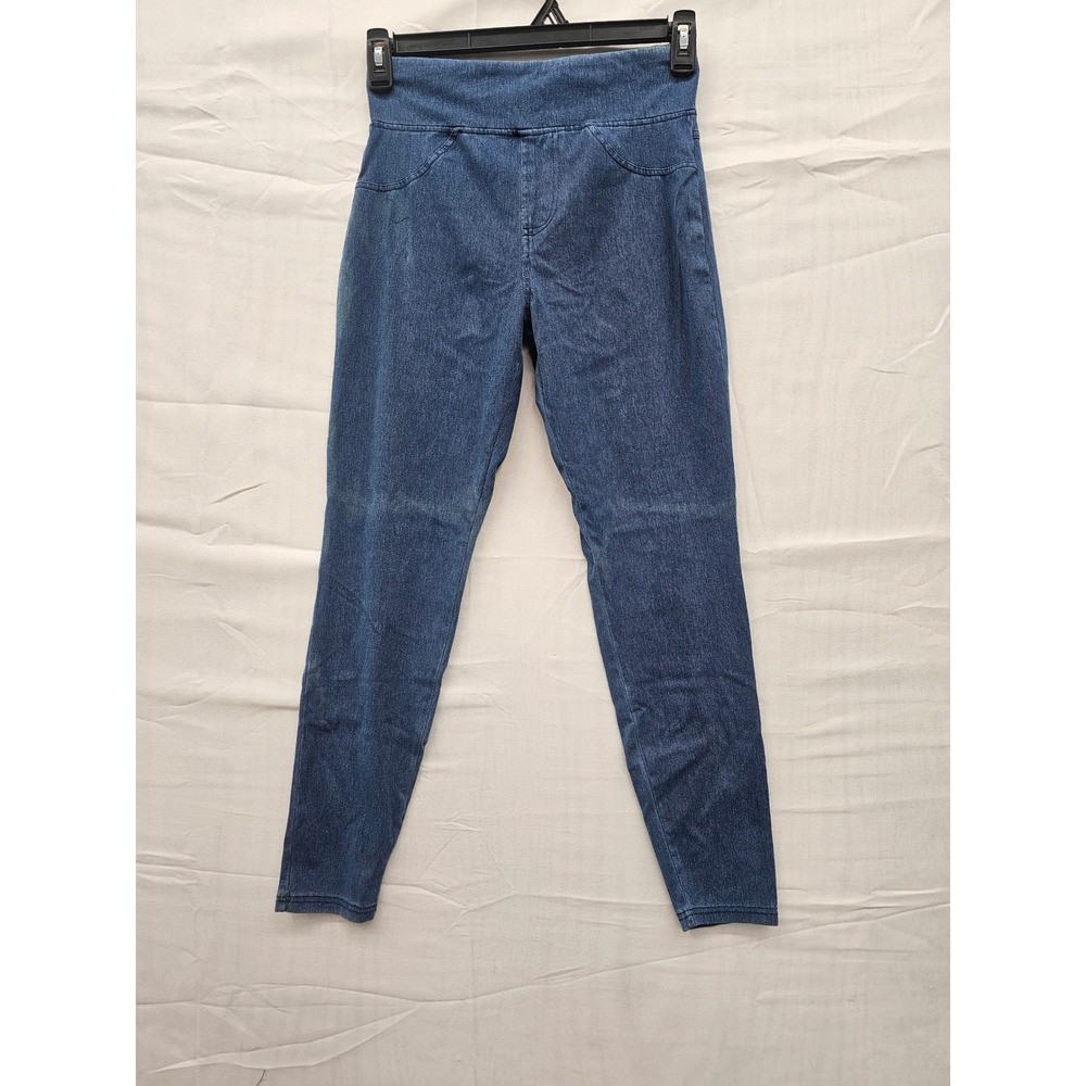 A New Day Womens High Waisted Jeggings Medium Blue Denim Stretch Pants Small